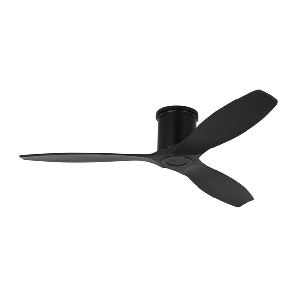 Visual Comfort Fan - 3CNHSM52MBKMBK - 52"Ceiling Fan - Collins 52 Smart Hugger - Midnight Black from Lighting & Bulbs Unlimited in Charlotte, NC