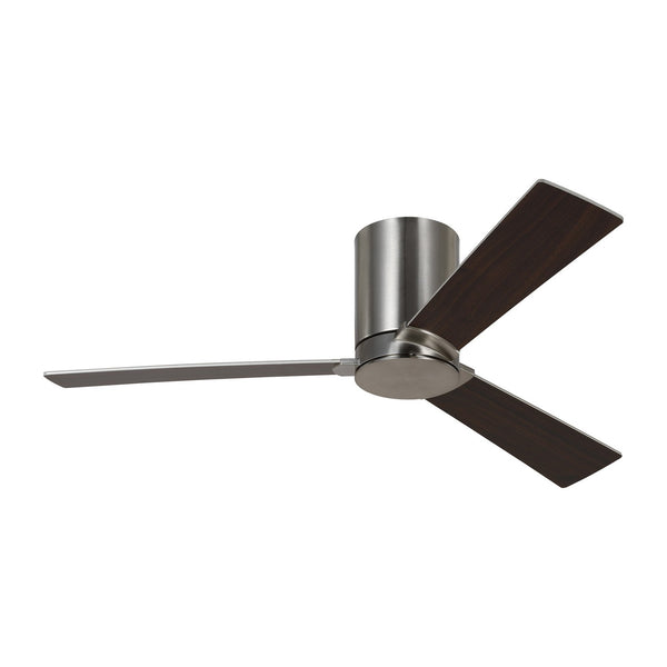 Visual Comfort Fan - 3RZHR44BS - 44"Ceiling Fan - Rozzen 44 Hugger - Brushed Steel from Lighting & Bulbs Unlimited in Charlotte, NC