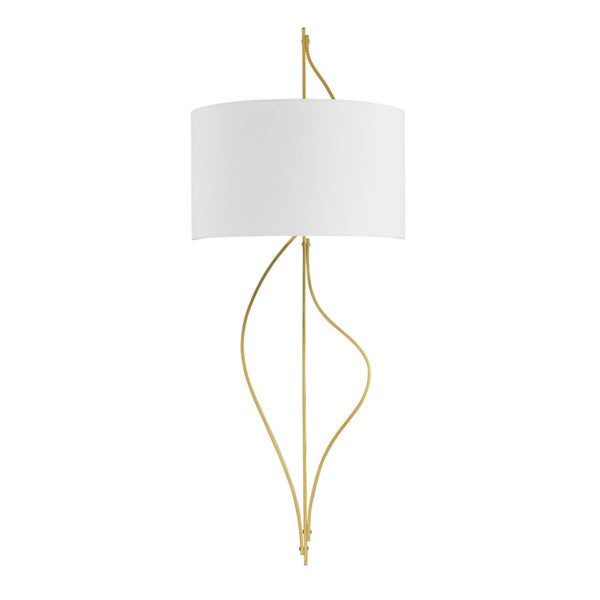 Corbett Lighting - 421-02-VB - Two Light Wall Sconce - Akina - Vintage Brass from Lighting & Bulbs Unlimited in Charlotte, NC