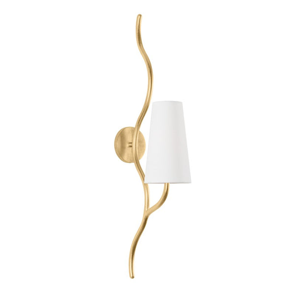 Corbett Lighting - 436-16-VGL - One Light Wall Sconce - Cortona - Vintage Gold Leaf from Lighting & Bulbs Unlimited in Charlotte, NC