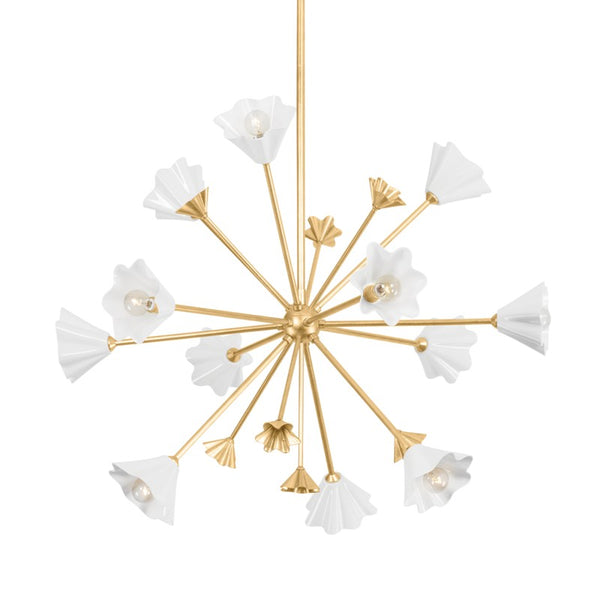 Corbett Lighting - 451-38-VGL - 12 Light Chandelier - Julieta - Vintage Gold Leaf from Lighting & Bulbs Unlimited in Charlotte, NC