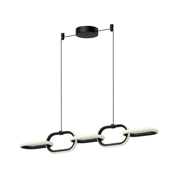 Kuzco Lighting - LP92636-BK - LED Linear Pendant - Airen - Black from Lighting & Bulbs Unlimited in Charlotte, NC
