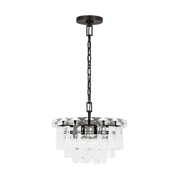 Visual Comfort Studio - CC1254AI - Four Light Chandelier - Arden - Aged Iron from Lighting & Bulbs Unlimited in Charlotte, NC
