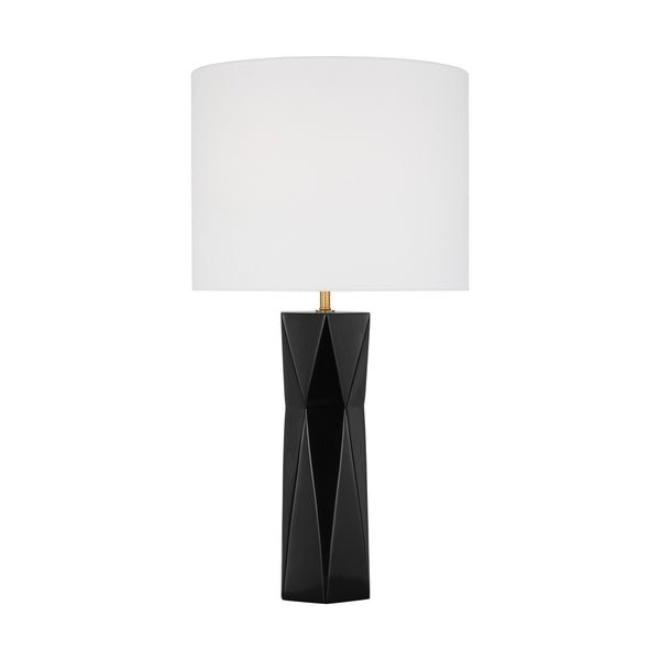 Visual Comfort Studio - DJT1061GBK1 - One Light Table Lamp - Fernwood - Gloss Black from Lighting & Bulbs Unlimited in Charlotte, NC