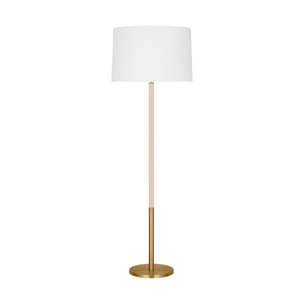 Visual Comfort Studio - KST1051BBSBLH1 - One Light Floor Lamp - Monroe - Burnished Brass from Lighting & Bulbs Unlimited in Charlotte, NC