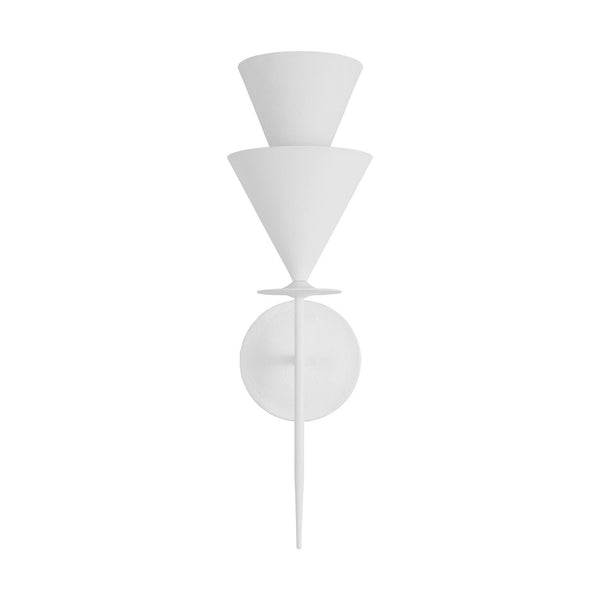 Visual Comfort Studio - LXW1041CPST - One Light Wall Sconce - Cornet - Cast Plaster from Lighting & Bulbs Unlimited in Charlotte, NC