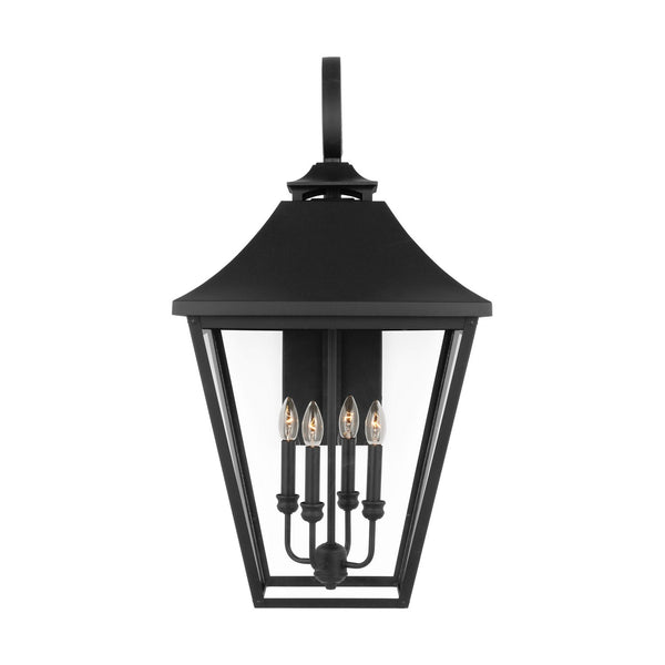 Visual Comfort Studio - OL14405TXB - Four Light Outdoor Wall Sconce - Galena - Textured Black from Lighting & Bulbs Unlimited in Charlotte, NC
