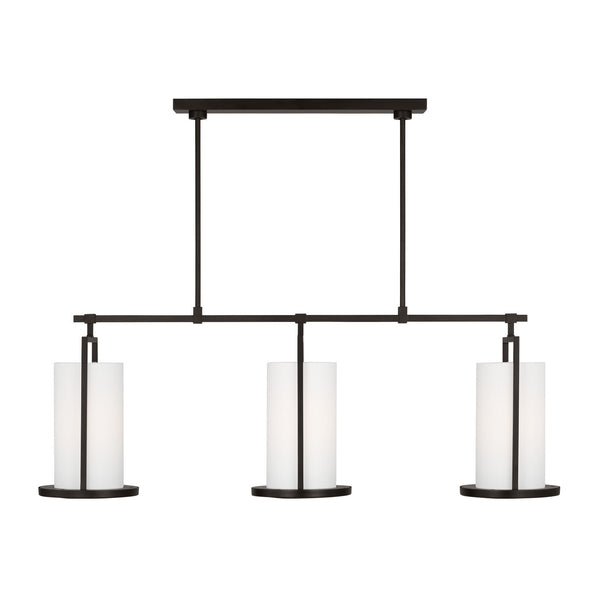 Visual Comfort Studio - TFC1053AI - Three Light Chandelier - Sherwood - Aged Iron from Lighting & Bulbs Unlimited in Charlotte, NC