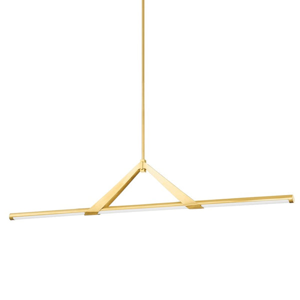 Hudson Valley - 3060-AGB - LED Island Pendant - Jonas - Aged Brass from Lighting & Bulbs Unlimited in Charlotte, NC