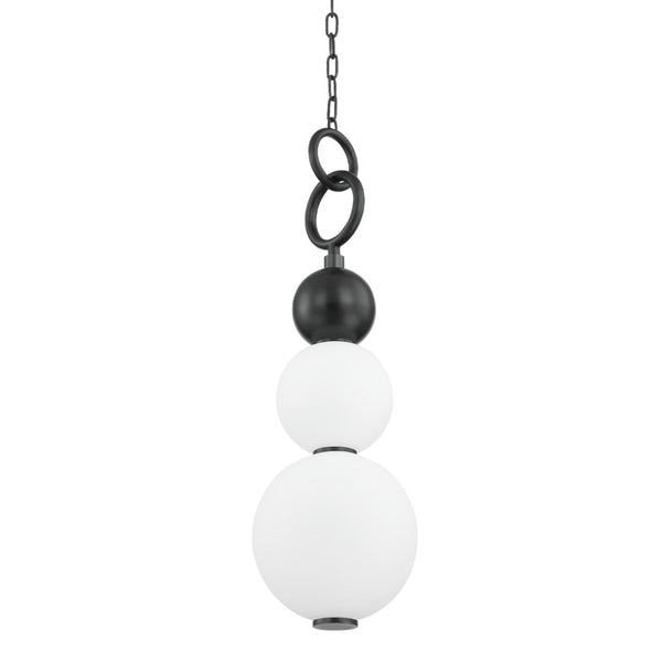 Hudson Valley - PI1890701-BBR - LED Pendant - Perrin - Black Brass from Lighting & Bulbs Unlimited in Charlotte, NC