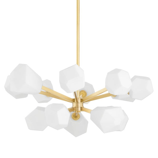 Hudson Valley - PI1894813-AGB - LED Chandelier - Tring - Aged Brass from Lighting & Bulbs Unlimited in Charlotte, NC