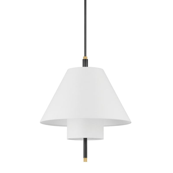 Hudson Valley - PI1899701-AGB/DB - One Light Pendant - Glenmoore - Aged Brass from Lighting & Bulbs Unlimited in Charlotte, NC