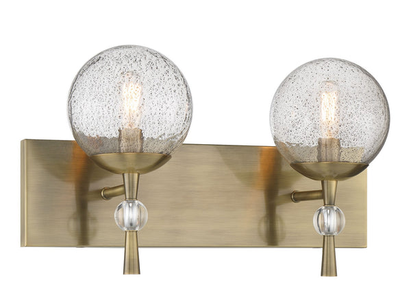 Minka-Lavery - 1332-923 - Two Light Bath Vanity - Populuxe - Oxidized Aged Brass from Lighting & Bulbs Unlimited in Charlotte, NC
