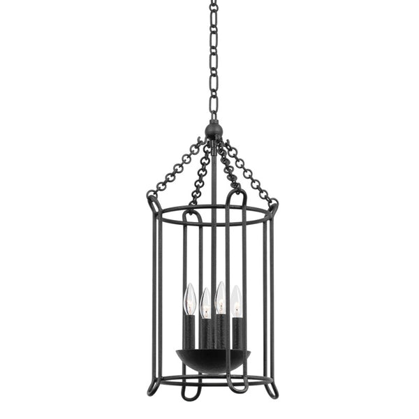 Troy Lighting - F4614-BI - Four Light Lantern - Lassen - Black Iron from Lighting & Bulbs Unlimited in Charlotte, NC
