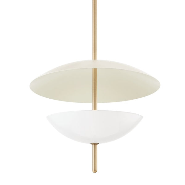 Troy Lighting - F6624-PBR/SSD - Three Light Pendant - Dion - Patina Brass from Lighting & Bulbs Unlimited in Charlotte, NC