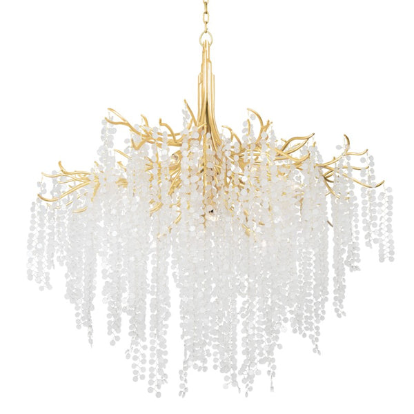 Corbett Lighting - 350-49-GL - 12 Light Chandelier - Genoa - Gold Leaf from Lighting & Bulbs Unlimited in Charlotte, NC