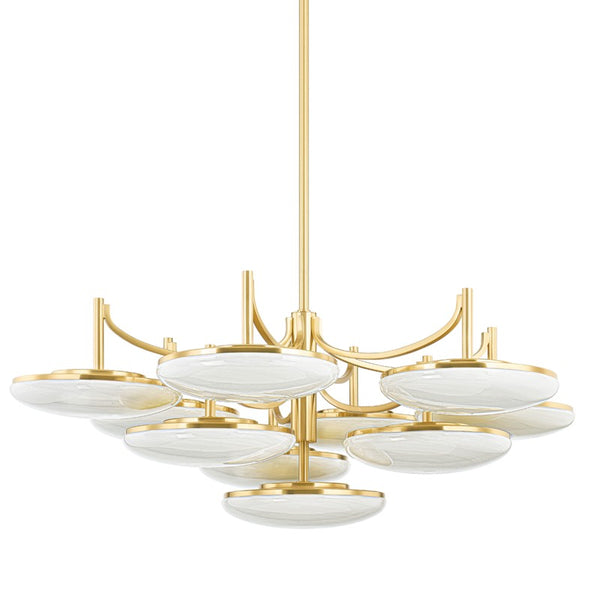 Hudson Valley - 2006-AGB - LED Semi Flush Mount - Bregman - Aged Brass from Lighting & Bulbs Unlimited in Charlotte, NC