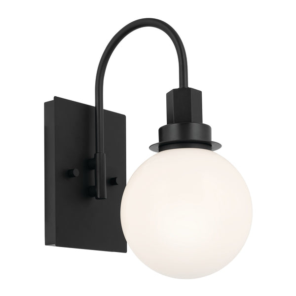Kichler - 55149BK - One Light Wall Sconce - Hex - Black from Lighting & Bulbs Unlimited in Charlotte, NC