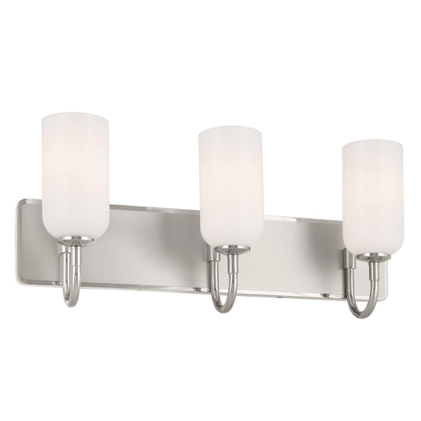 Kichler - 55163PN - Three Light Bath - Solia - Polished Nickel from Lighting & Bulbs Unlimited in Charlotte, NC