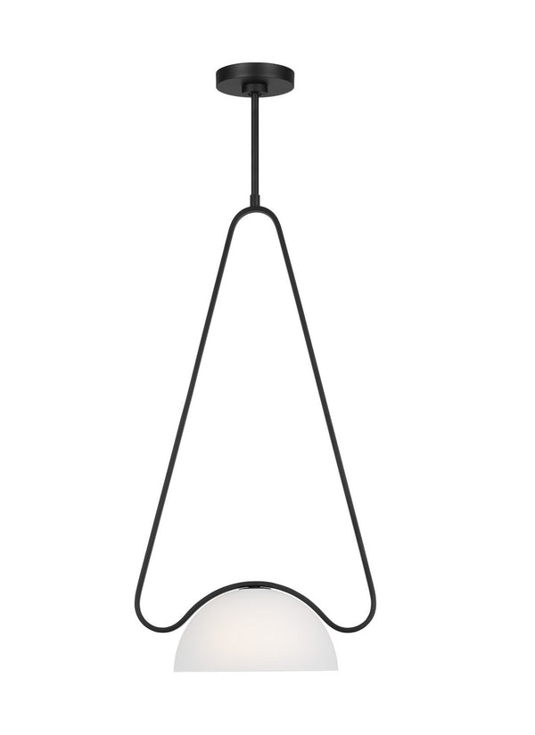 Visual Comfort Studio - KP1151MBK - One Light Pendant - Nido - Midnight Black from Lighting & Bulbs Unlimited in Charlotte, NC
