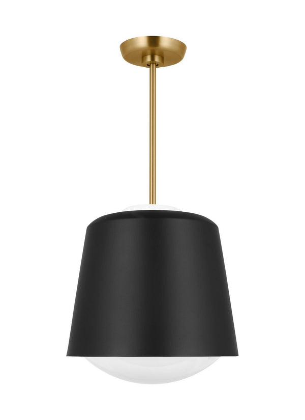 Visual Comfort Studio - KSP1141MBK - One Light Pendant - Draper - Midnight Black from Lighting & Bulbs Unlimited in Charlotte, NC