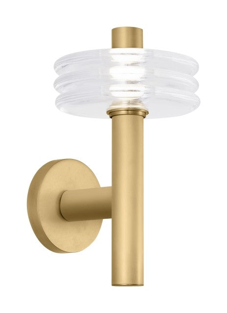 Visual Comfort Modern - KWWS21027CNB - Wall Sconce - Natural Brass from Lighting & Bulbs Unlimited in Charlotte, NC
