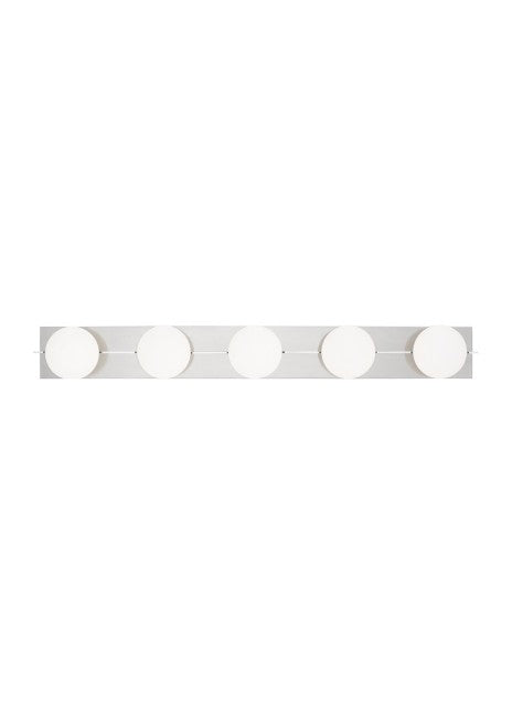 Visual Comfort Modern - SLBA124N-L - LED Bath Vanity - Polished Nickel from Lighting & Bulbs Unlimited in Charlotte, NC