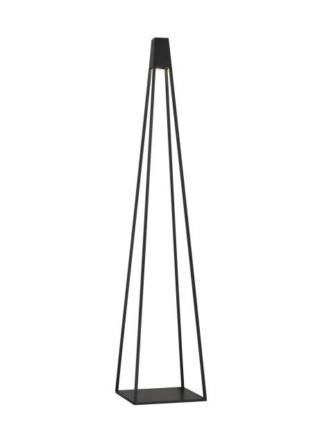 Visual Comfort Modern - SLOFL10927BK - LED Outdoor Floor Lamp - Black from Lighting & Bulbs Unlimited in Charlotte, NC