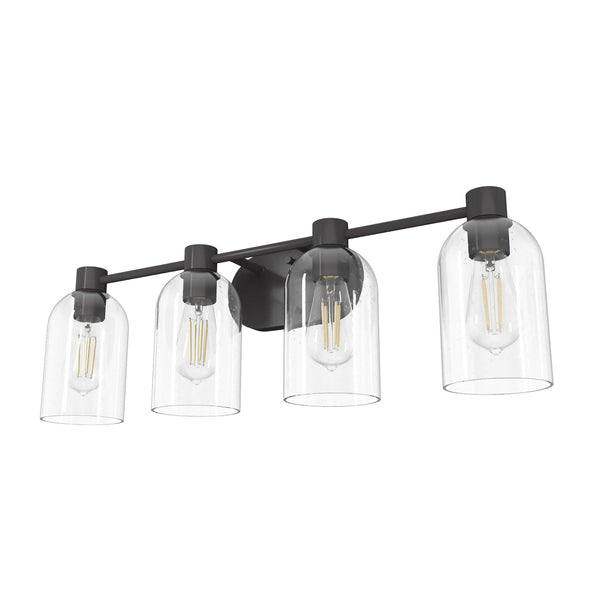 Hunter - 19713 - Four Light Vanity - Lochmeade - Noble Bronze from Lighting & Bulbs Unlimited in Charlotte, NC