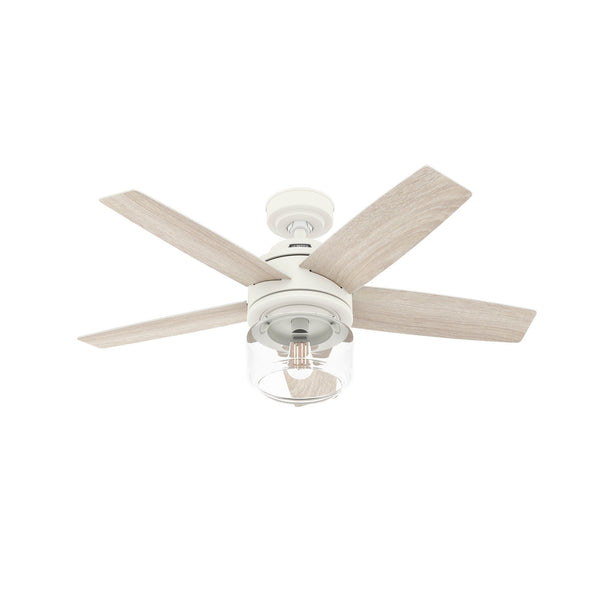 Hunter - 52287 - 44"Ceiling Fan - Margo - Textured White from Lighting & Bulbs Unlimited in Charlotte, NC