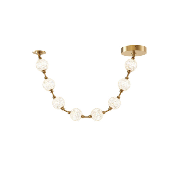 Alora - PD321708NB - LED Pendant - Marni - Natural Brass from Lighting & Bulbs Unlimited in Charlotte, NC