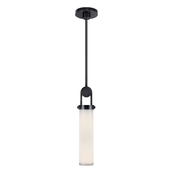 Alora - PD355015UBGO - One Light Pendant - Wynwood - Urban Bronze/Glossy Opal Glass from Lighting & Bulbs Unlimited in Charlotte, NC