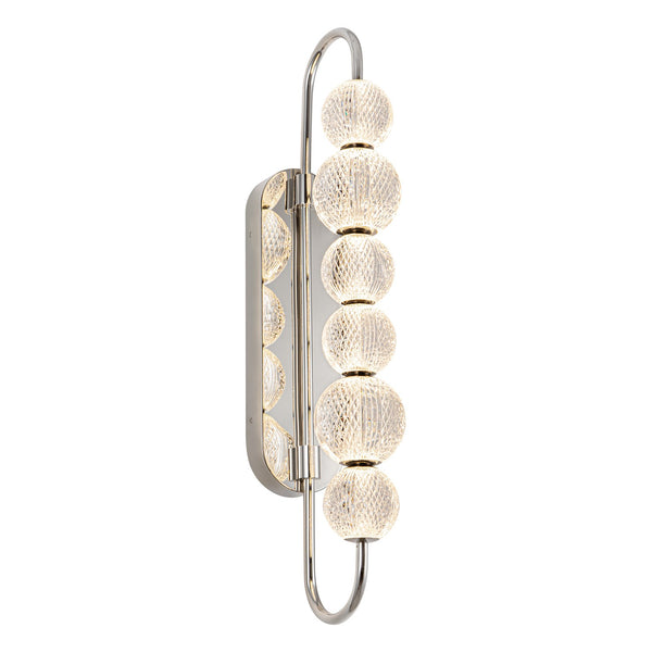 Alora - WV321628PN - LED Vanity - Marni - Polished Nickel from Lighting & Bulbs Unlimited in Charlotte, NC