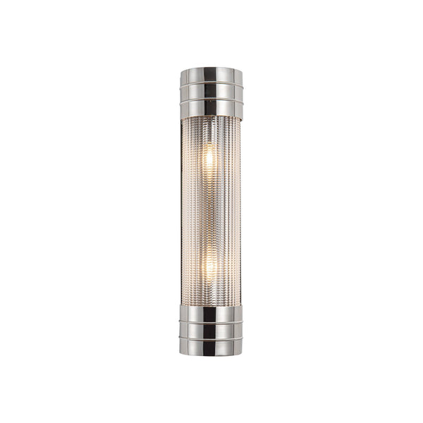Alora - WV348218PNPG - Two Light Vanity - Willard - Polished Nickel/Clear Prismatic Glass from Lighting & Bulbs Unlimited in Charlotte, NC