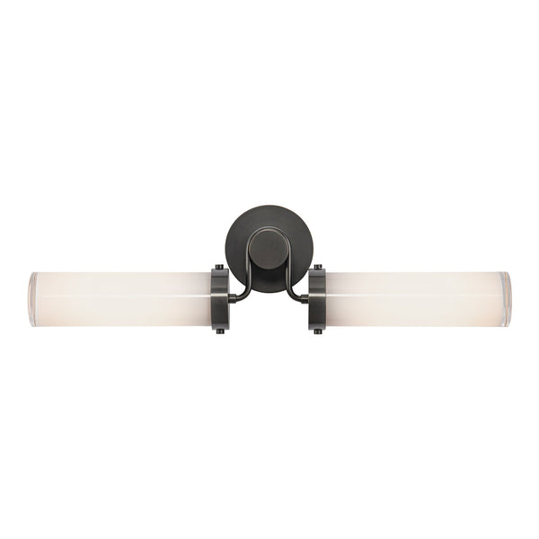 Alora - WV355223UBGO - Two Light Vanity - Wynwood - Urban Bronze/Glossy Opal Glass from Lighting & Bulbs Unlimited in Charlotte, NC