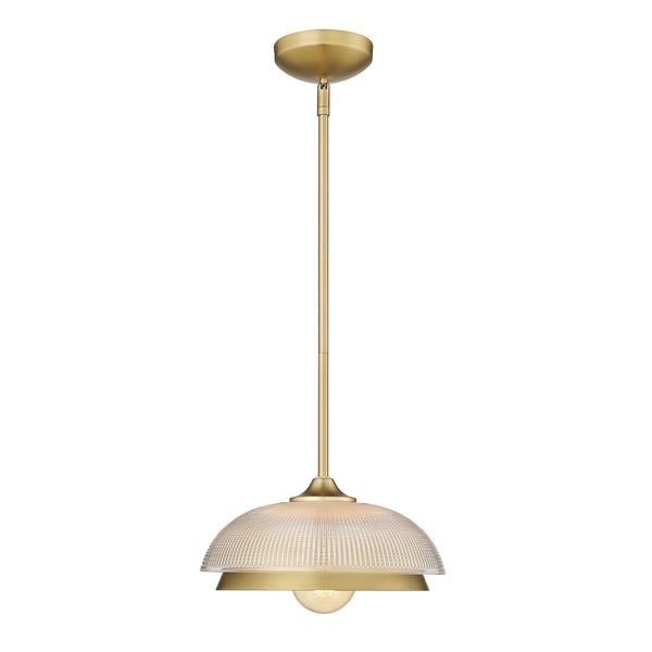Golden - 0309-M1L BCB-RPG - One Light Mini Pendant - Crawford - Brushed Champagne Bronze from Lighting & Bulbs Unlimited in Charlotte, NC