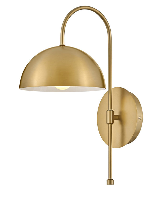 Lark - 83300LCB - LED Wall Sconce - Lou - Lacquered Brass from Lighting & Bulbs Unlimited in Charlotte, NC