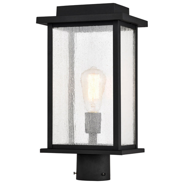 Nuvo Lighting - 60-7378 - One Light Outdoor Post Lantern - Sullivan - Matte Black from Lighting & Bulbs Unlimited in Charlotte, NC