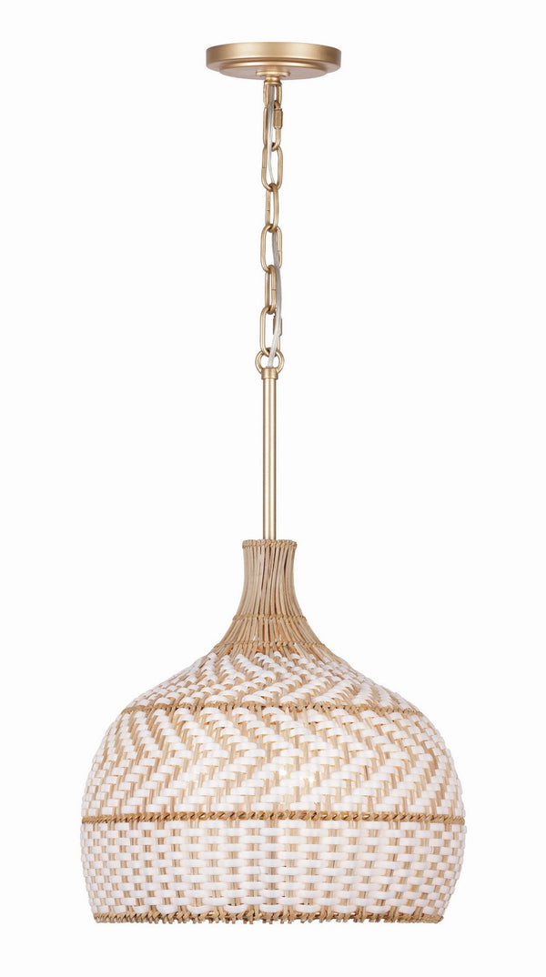 Crystorama - ZAN-9003-SG - Three Light Pendant - Zanzibar - Soft Gold from Lighting & Bulbs Unlimited in Charlotte, NC