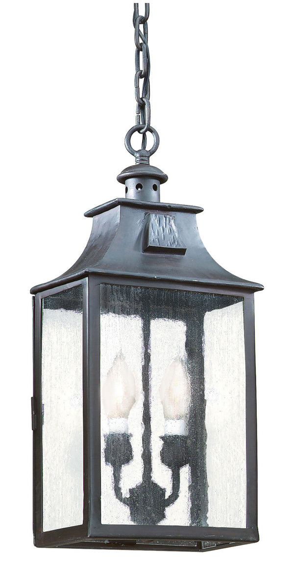 Troy Lighting - F9004-SFB - Two Light Hanging Lantern - Newton - Old Bronze from Lighting & Bulbs Unlimited in Charlotte, NC