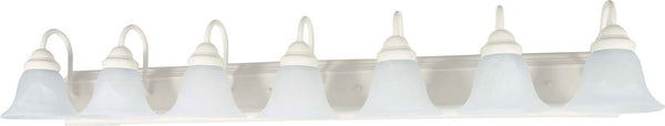 Nuvo Lighting - 60-294 - Seven Light Vanity - Ballerina - Textured White from Lighting & Bulbs Unlimited in Charlotte, NC