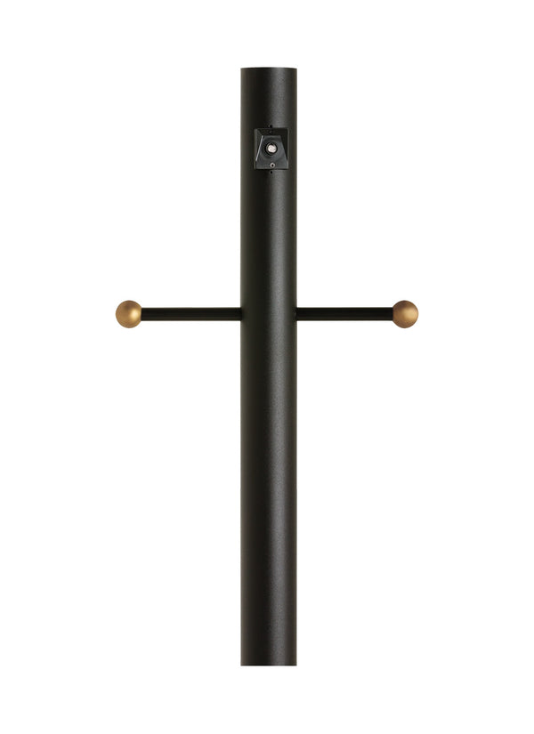 Generation Lighting - 8114-12 - Post with Ladder Rest and Photo Cell - Outdoor Posts - Black from Lighting & Bulbs Unlimited in Charlotte, NC