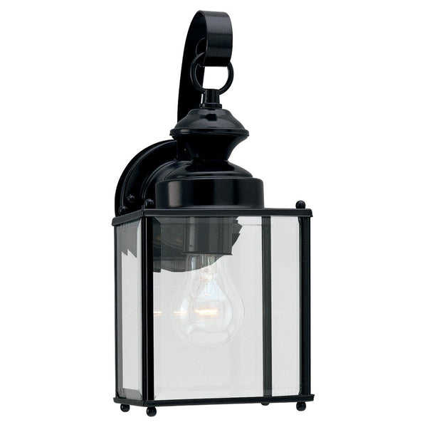 Generation Lighting - 8457-12 - One Light Outdoor Wall Lantern - Jamestowne - Black from Lighting & Bulbs Unlimited in Charlotte, NC