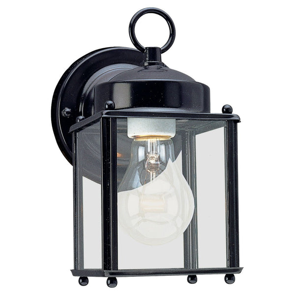 Generation Lighting - 8592-12 - One Light Outdoor Wall Lantern - New Castle - Black from Lighting & Bulbs Unlimited in Charlotte, NC