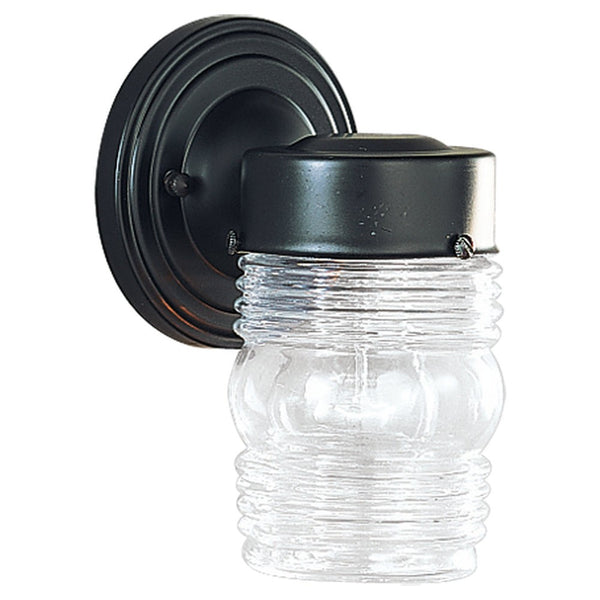 Generation Lighting - 8550-12 - One Light Outdoor Wall Lantern - Outdoor Wall - Black from Lighting & Bulbs Unlimited in Charlotte, NC