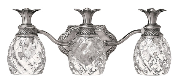 Hinkley - 5313PL - LED Bath - Plantation - Polished Antique Nickel from Lighting & Bulbs Unlimited in Charlotte, NC