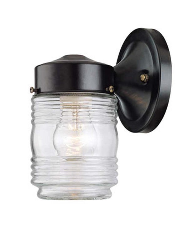 Acclaim Lighting - 100BK - One Light Wall Sconce - Builders` Choice - Matte Black from Lighting & Bulbs Unlimited in Charlotte, NC