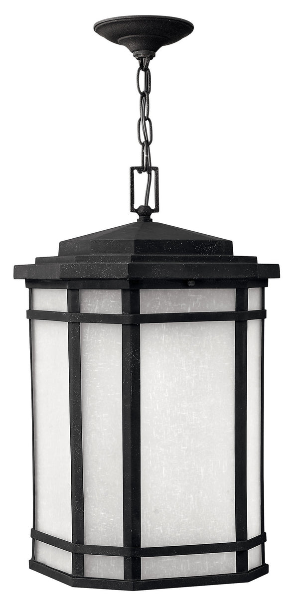 Hinkley - 1272VK - LED Hanging Lantern - Cherry Creek - Vintage Black from Lighting & Bulbs Unlimited in Charlotte, NC