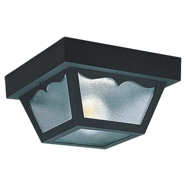Generation Lighting - 7569-32 - Two Light Outdoor Flush Mount - Outdoor Ceiling - Black from Lighting & Bulbs Unlimited in Charlotte, NC