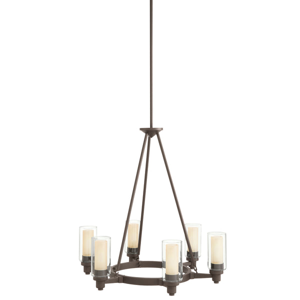 Kichler - 2344OZ - Six Light Chandelier - Circolo - Olde Bronze from Lighting & Bulbs Unlimited in Charlotte, NC